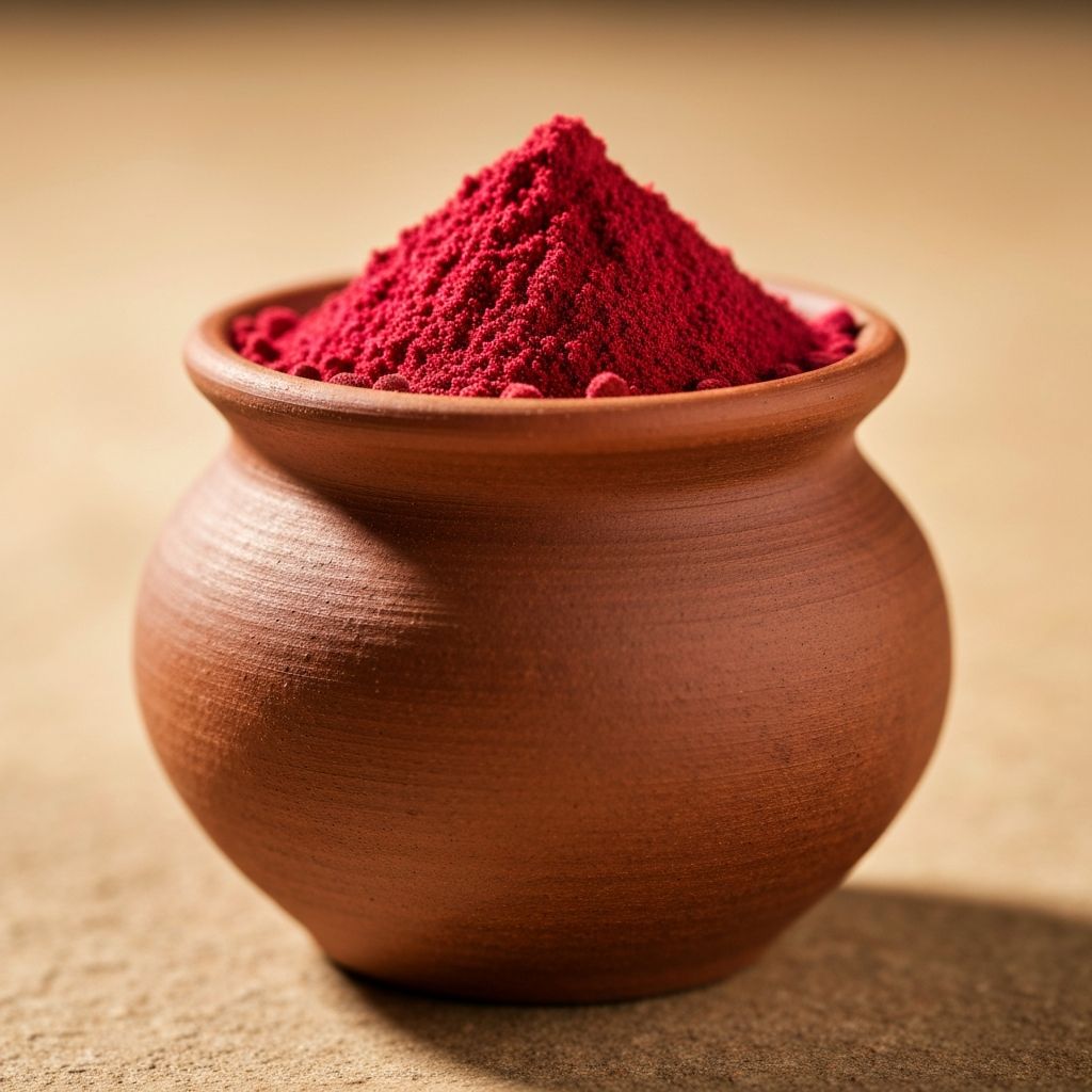 Red maca root powder